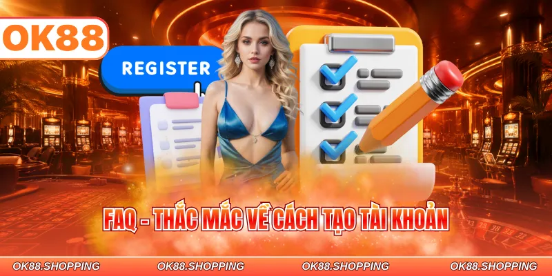 FAQ - Thắc mắc về cách tạo tài khoản
