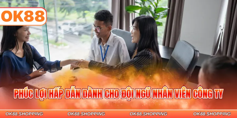 Phúc lợi hấp dẫn dành cho đội ngũ nhân viên công ty